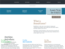 Tablet Screenshot of brand-gurus.com